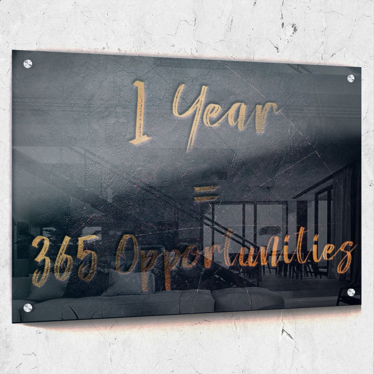 365 Opportunities Wall Art | Inspirational Wall Art Motivational Wall Art Quotes Office Art | Impaktiv Exclusive Canvas Art Landscape