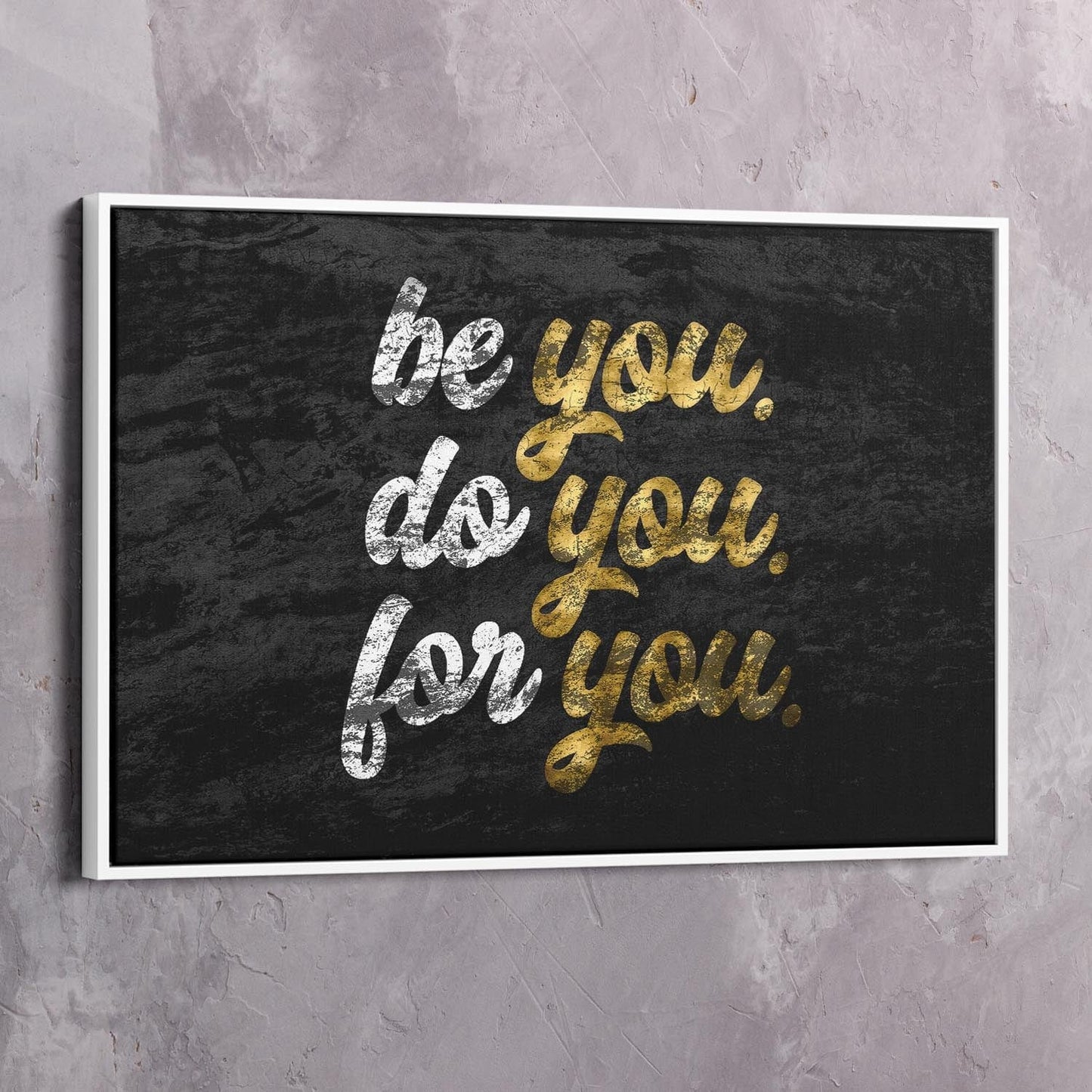 Be You Wall Art | Inspirational Wall Art Motivational Wall Art Quotes Office Art | Impaktiv Exclusive Canvas Art Landscape