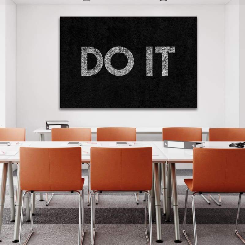 Do It Wall Art | Inspirational Wall Art Motivational Wall Art Quotes Office Art | Impaktiv Exclusive Canvas Art Landscape