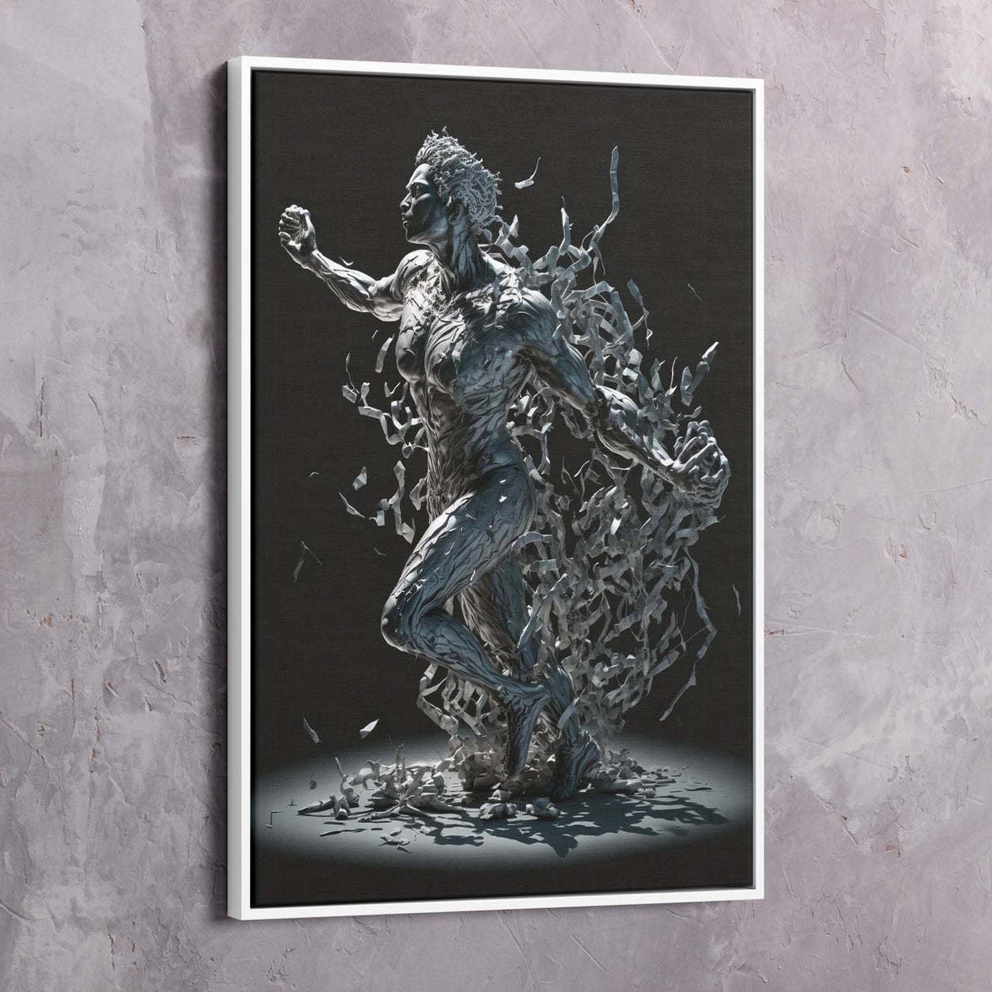 Empower Yourself: Breaking Free Wall Art | Impaktiv Exclusive Canvas Art Portrait