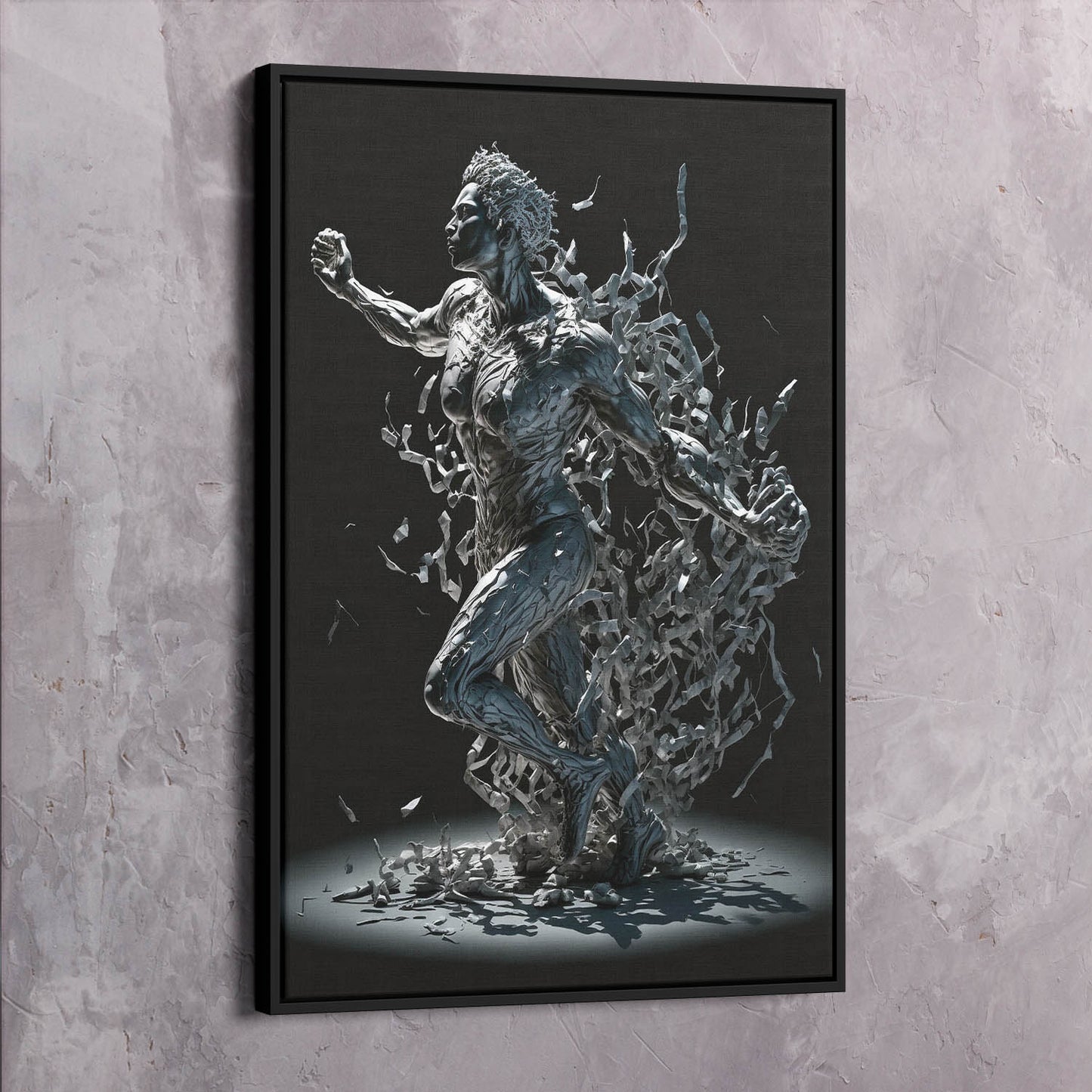 Empower Yourself: Breaking Free Wall Art | Impaktiv Exclusive Canvas Art Portrait