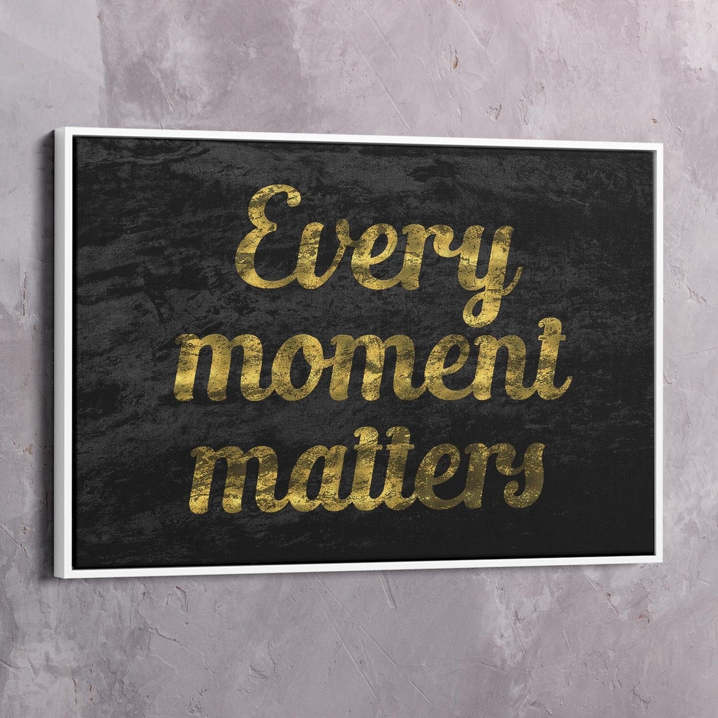 Every Moment Wall Art | Inspirational Wall Art Motivational Wall Art Quotes Office Art | Impaktiv Exclusive Canvas Art Landscape