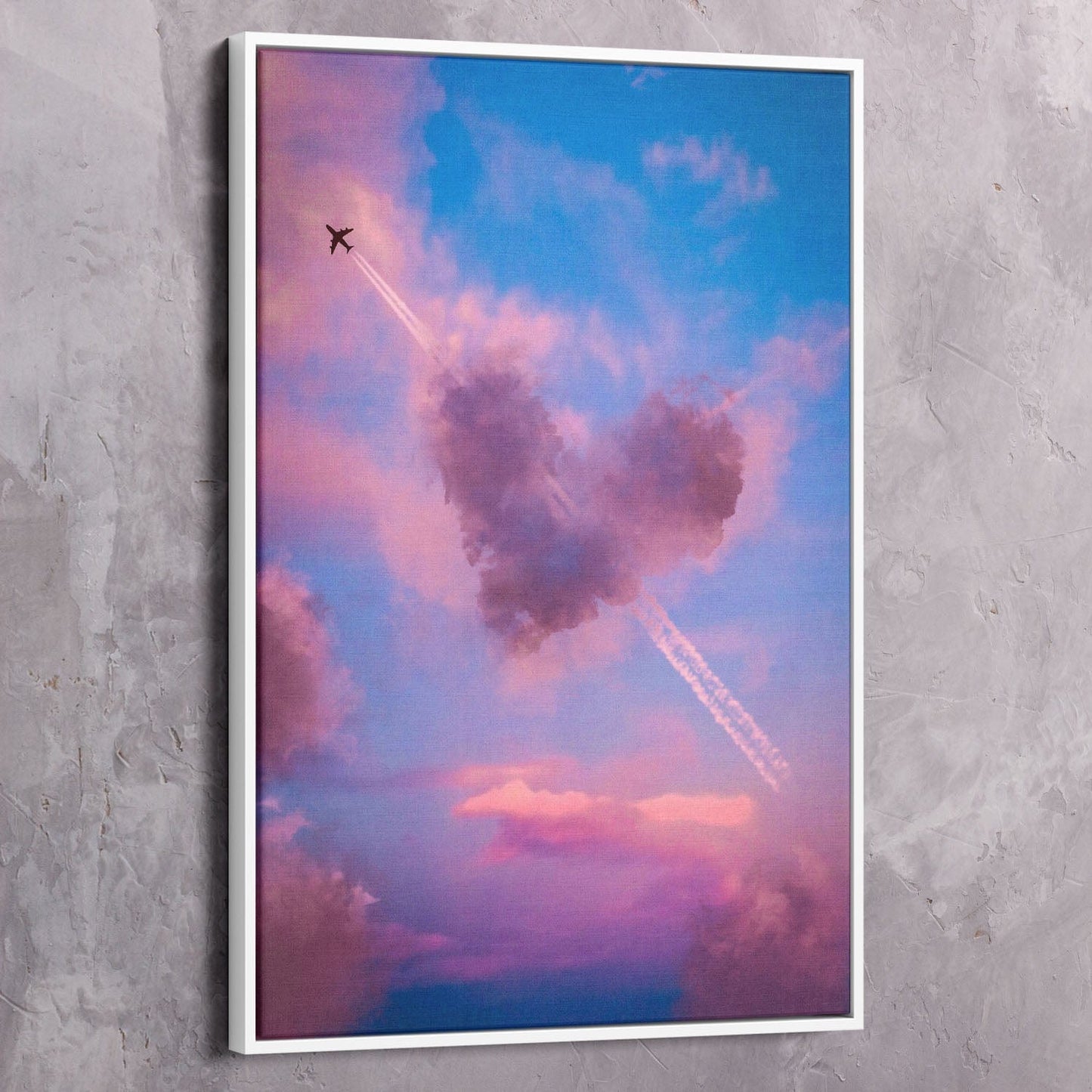 High On Love Wall Art | Inspirational Wall Art Motivational Wall Art Quotes Office Art | Impaktiv Exclusive Canvas Art Portrait