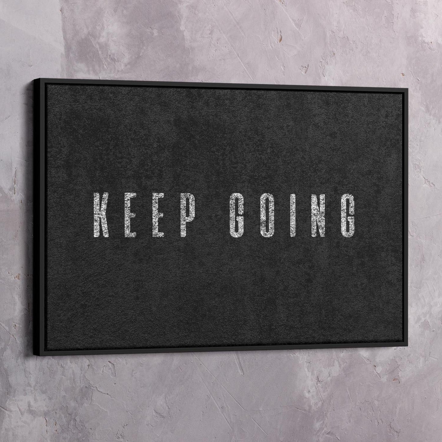 Keep Going Wall Art | Inspirational Wall Art Motivational Wall Art Quotes Office Art | Impaktiv Exclusive Canvas Art Landscape