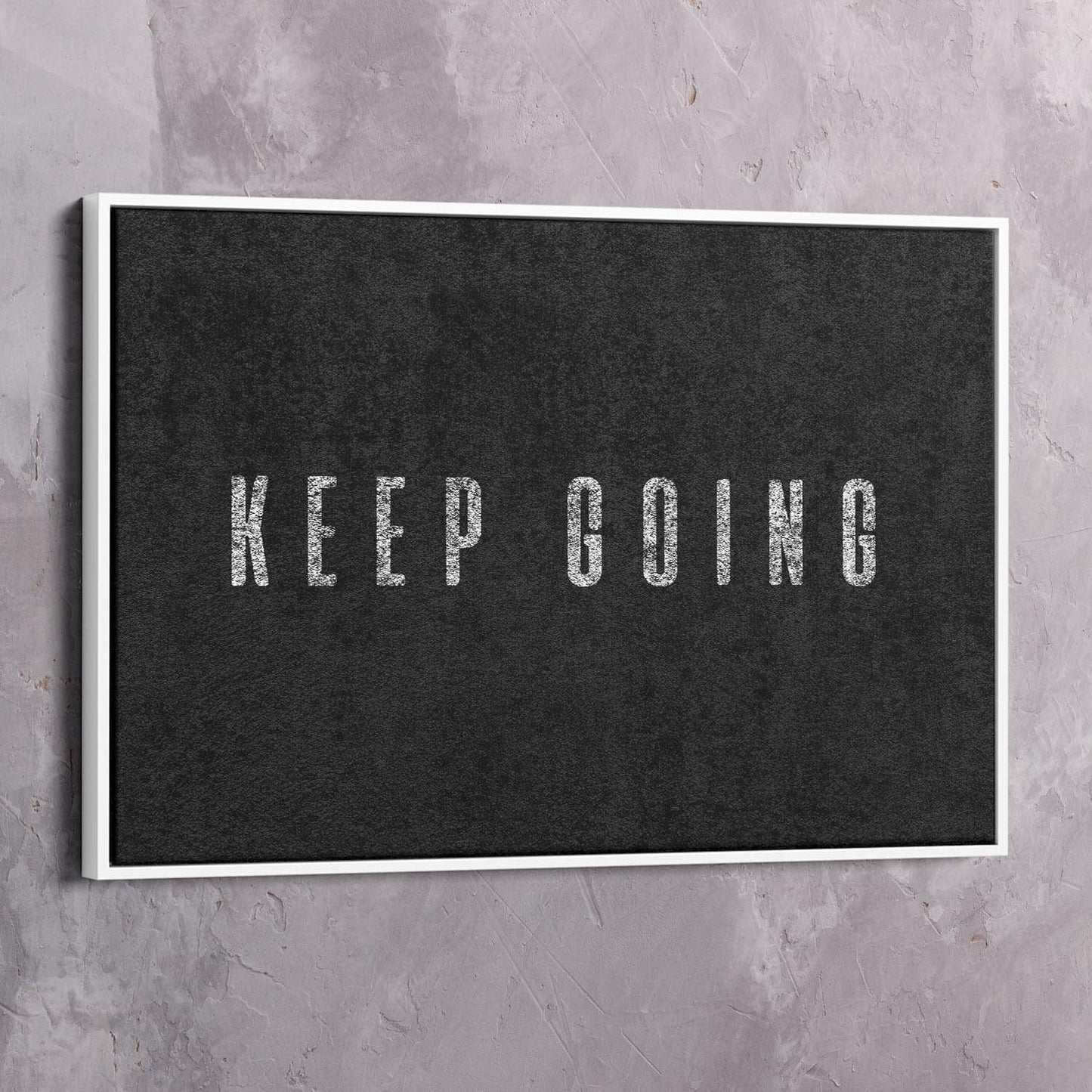 Keep Going Wall Art | Inspirational Wall Art Motivational Wall Art Quotes Office Art | Impaktiv Exclusive Canvas Art Landscape
