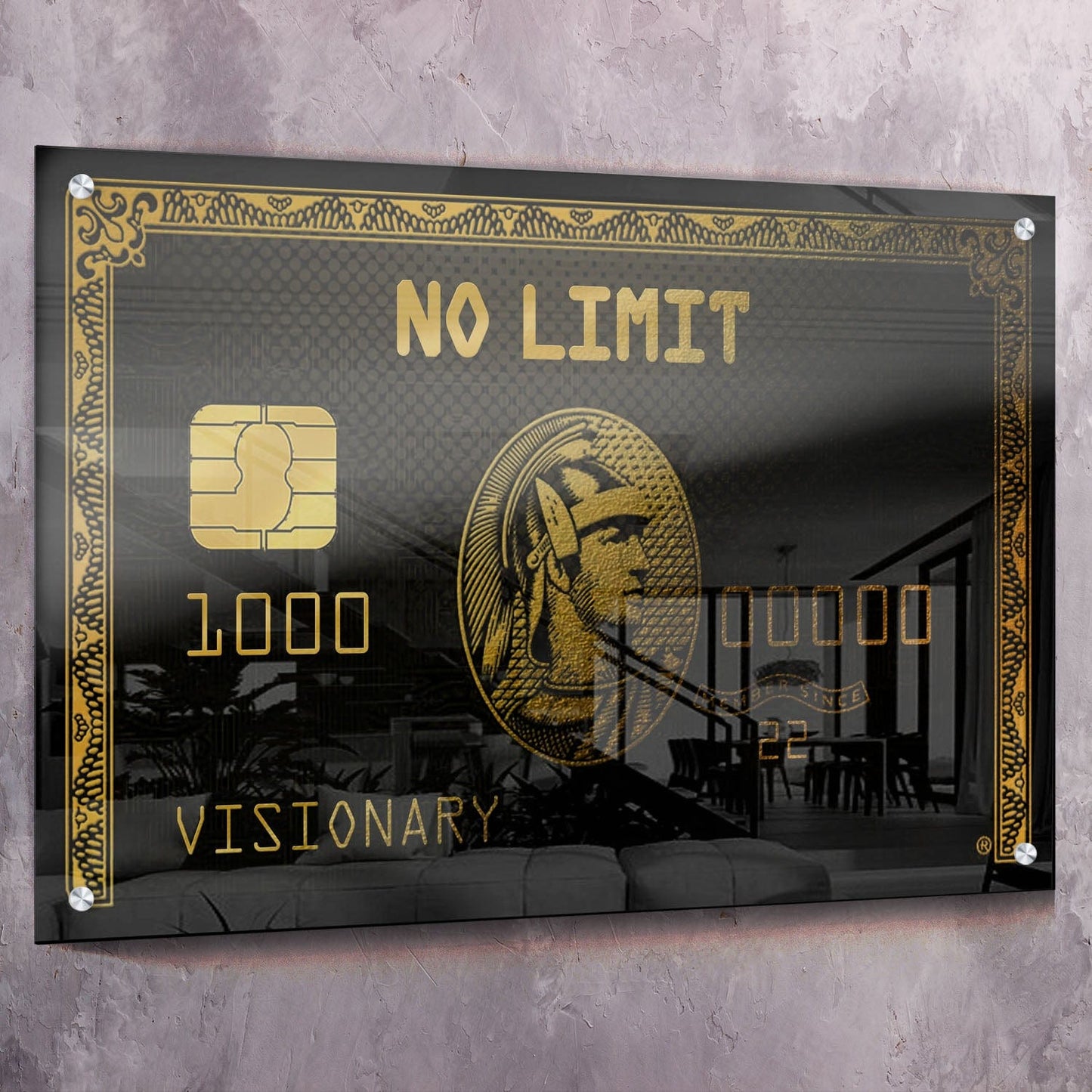 No Limit Visionary Wall Art | Inspirational Wall Art Motivational Wall Art Quotes Office Art | Impaktiv Exclusive Canvas Art Landscape