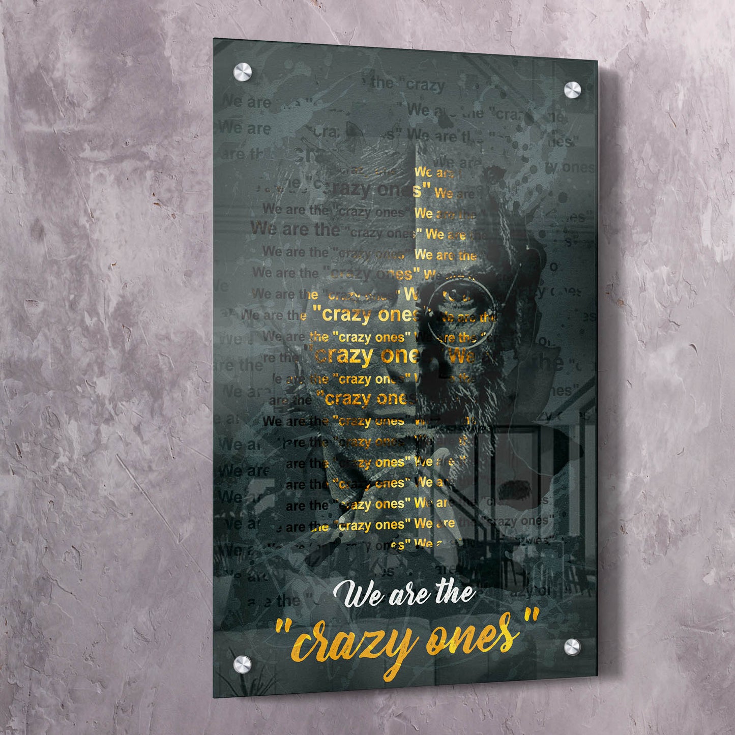 Steve Jobs Wall Art | Inspirational Wall Art Motivational Wall Art Quotes Office Art | Impaktiv Exclusive Canvas Art Landscape