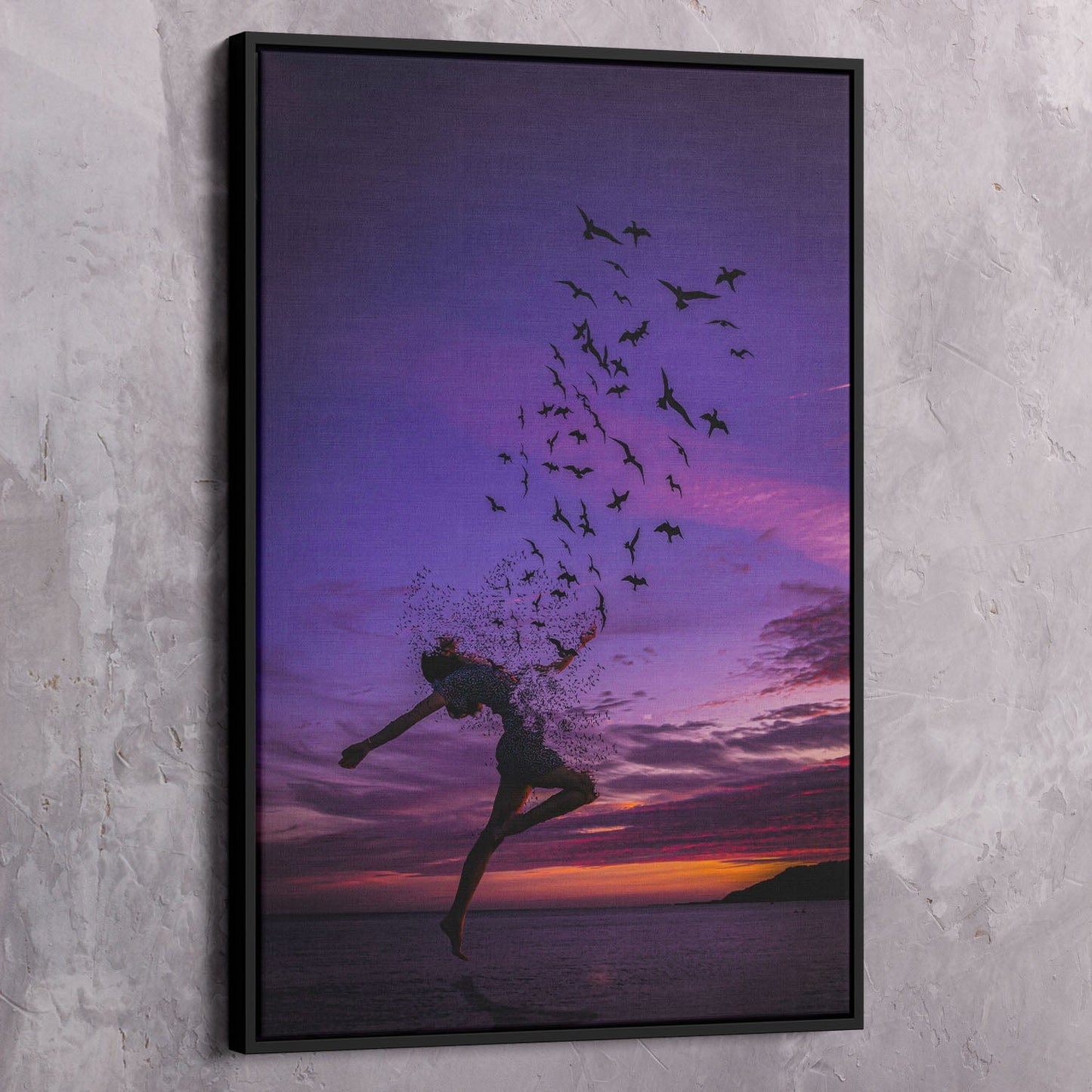 Whatever's Good for Your Soul Wall Art | Inspirational Wall Art Motivational Wall Art Quotes Office Art | Impaktiv Exclusive Canvas Art Portrait