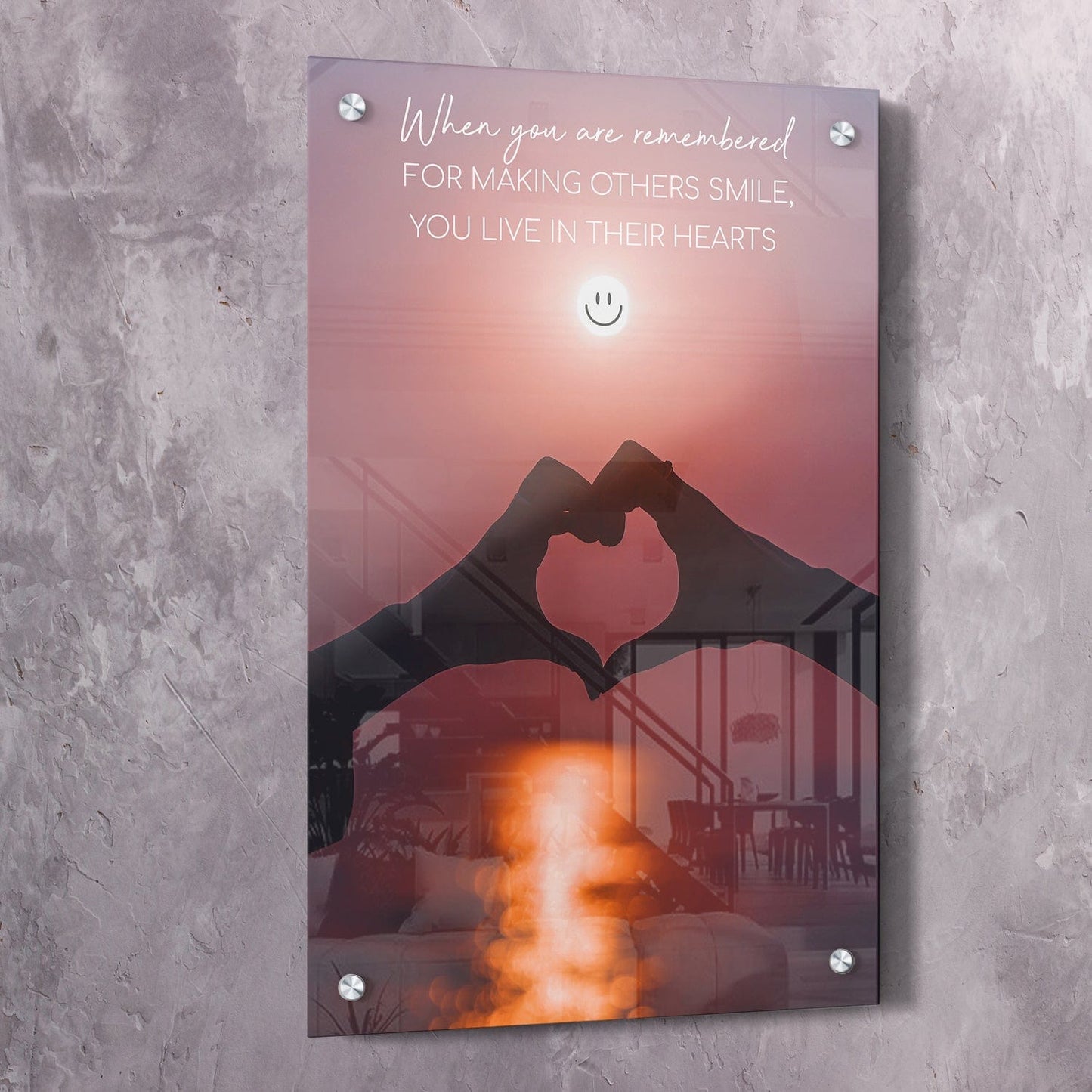 When you are remembered Wall Art | Inspirational Wall Art Motivational Wall Art Quotes Office Art | Impaktiv Exclusive Canvas Art Portrait
