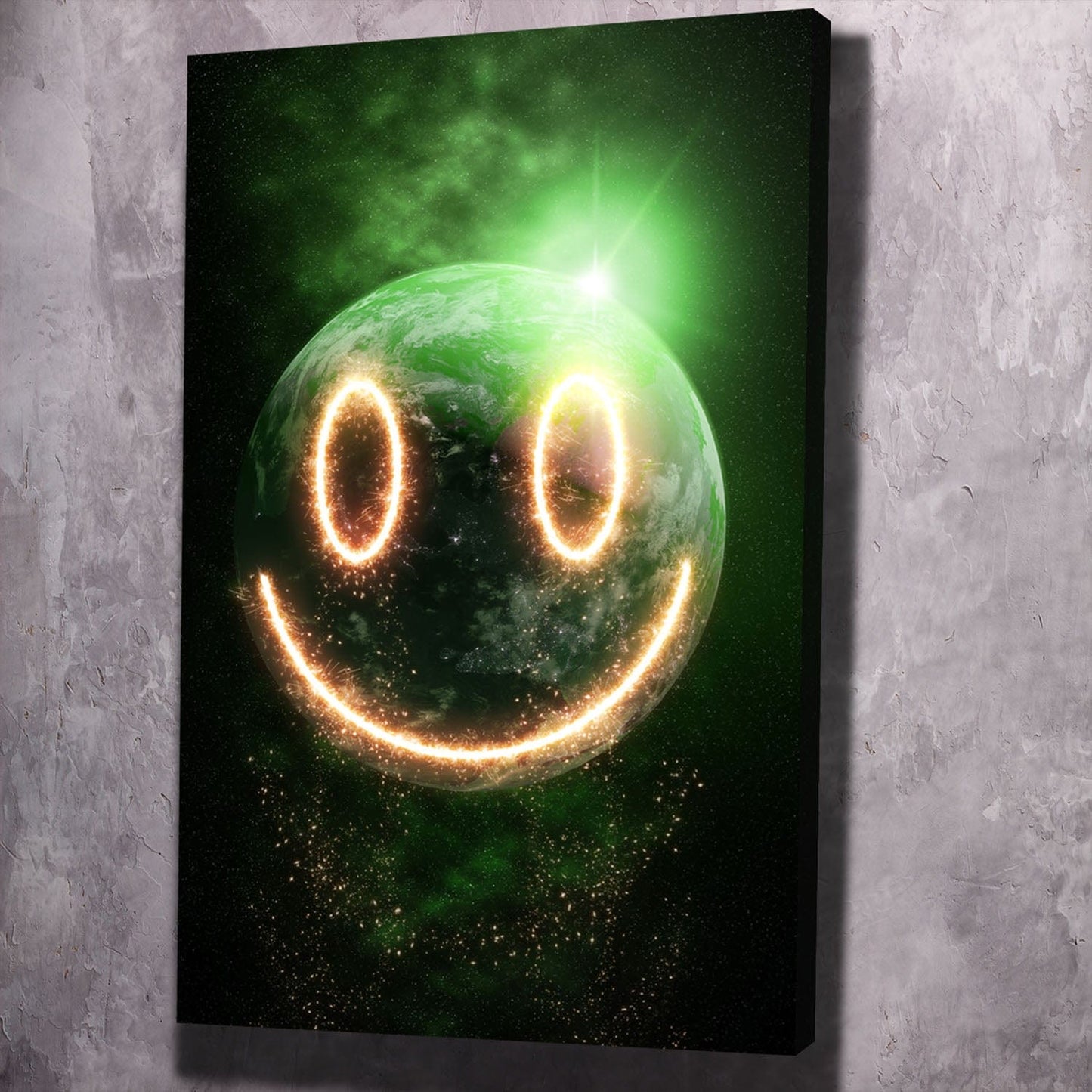 Your World Changes| Inspirational Wall Art Motivational Wall Art Quotes Office Art | Impaktiv Exclusive Canvas Art Portrait