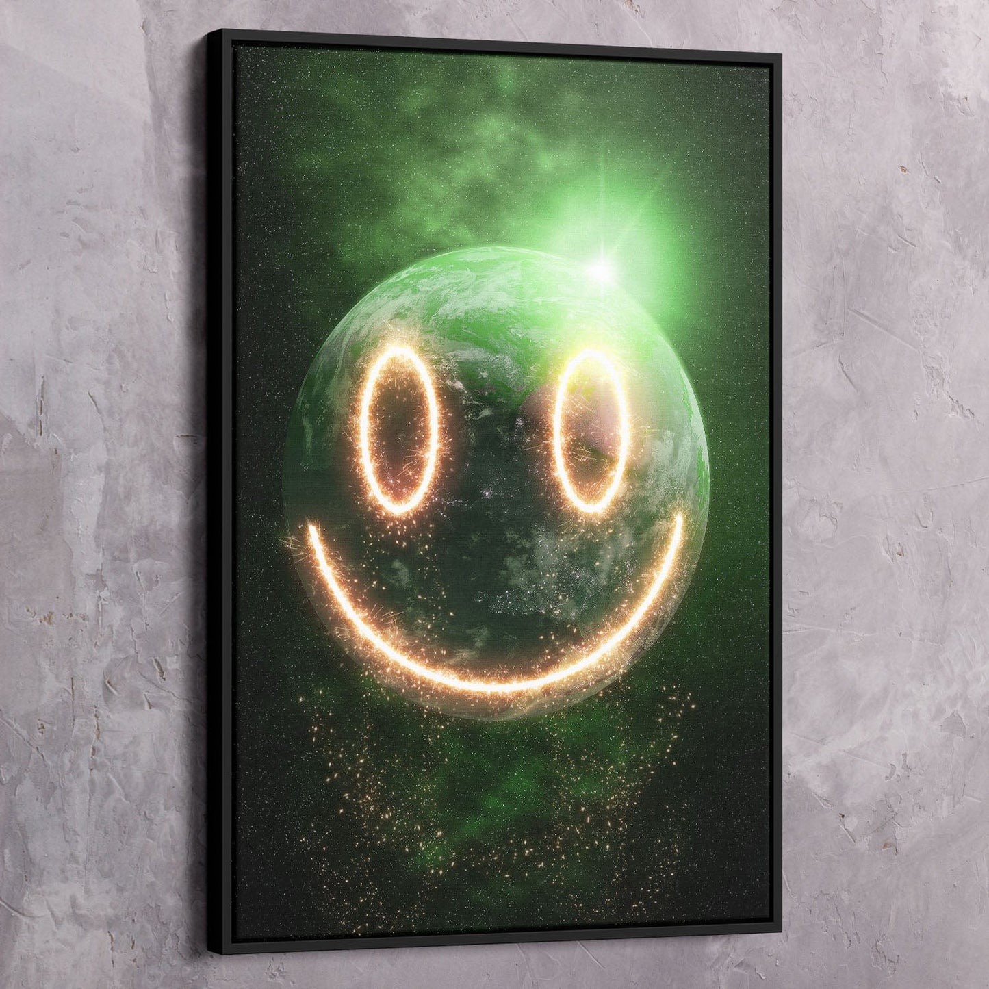 Your World Changes| Inspirational Wall Art Motivational Wall Art Quotes Office Art | Impaktiv Exclusive Canvas Art Portrait