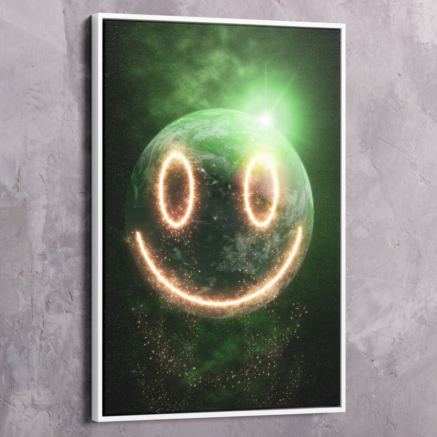Your World Changes| Inspirational Wall Art Motivational Wall Art Quotes Office Art | Impaktiv Exclusive Canvas Art Portrait