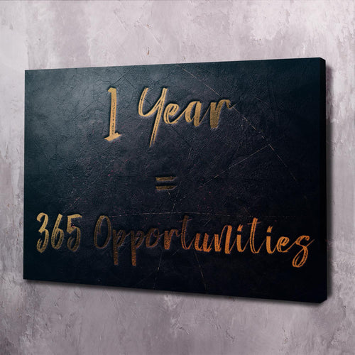 365 Opportunities Motivational Wall Art, motivational wall art by Impaktiv