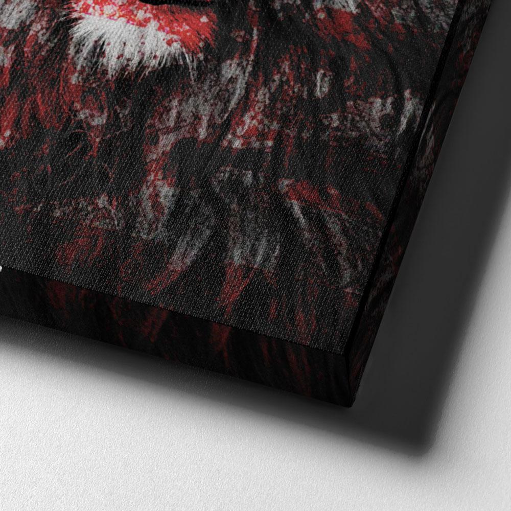 American Lion Wall Art, alternate artwork view by Impaktiv