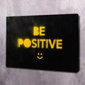 Be Positive Hope Wall Art, hope inspirational wall art by Impaktiv