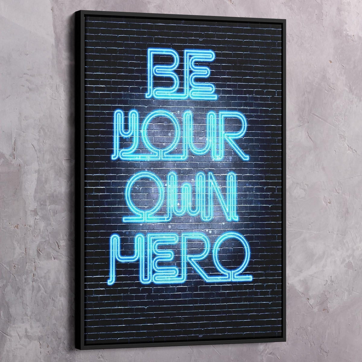 Be Your Own Hero Self Belief Wall Art, alternate view by Impaktiv
