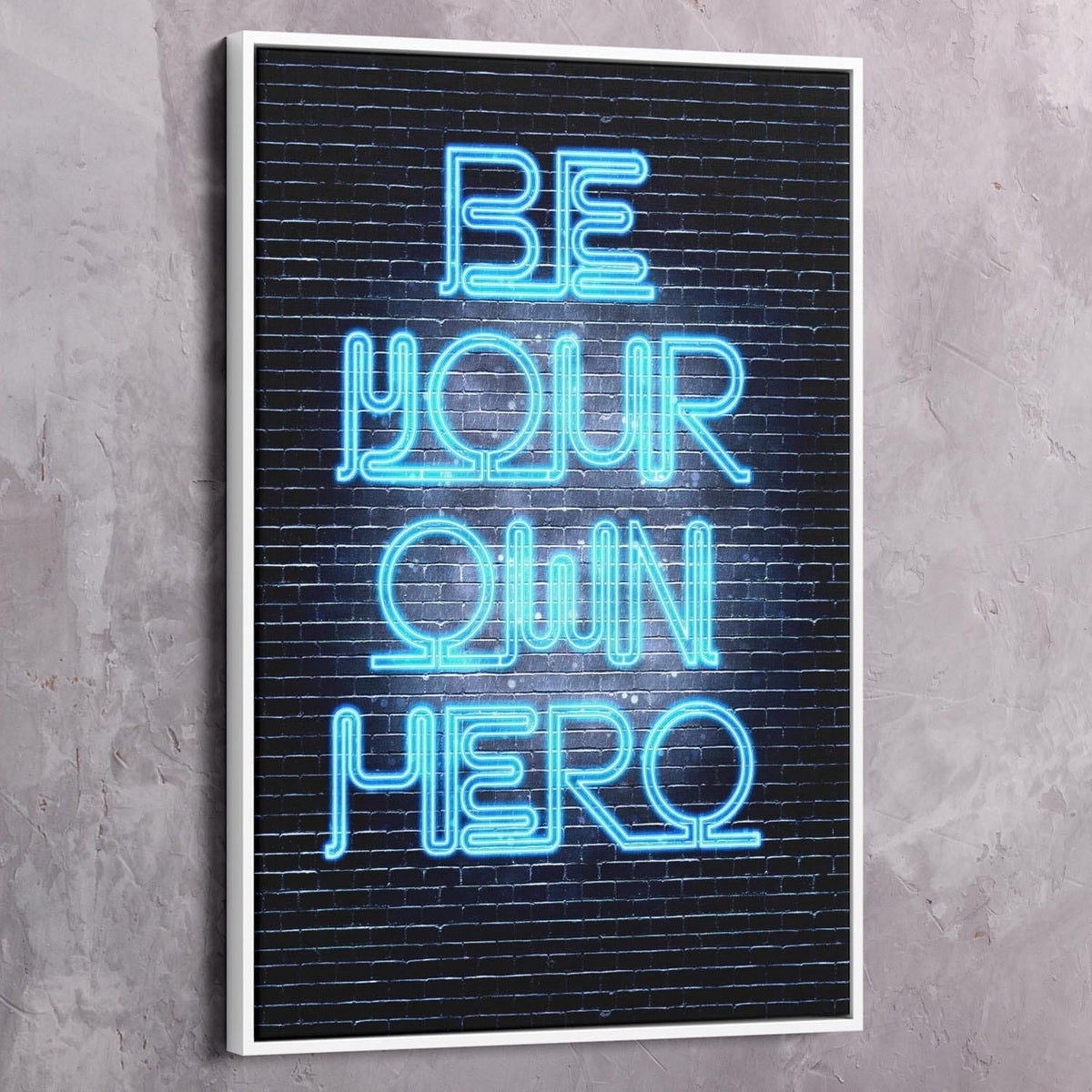 Be Your Own Hero Self Belief Wall Art, alternate view by Impaktiv