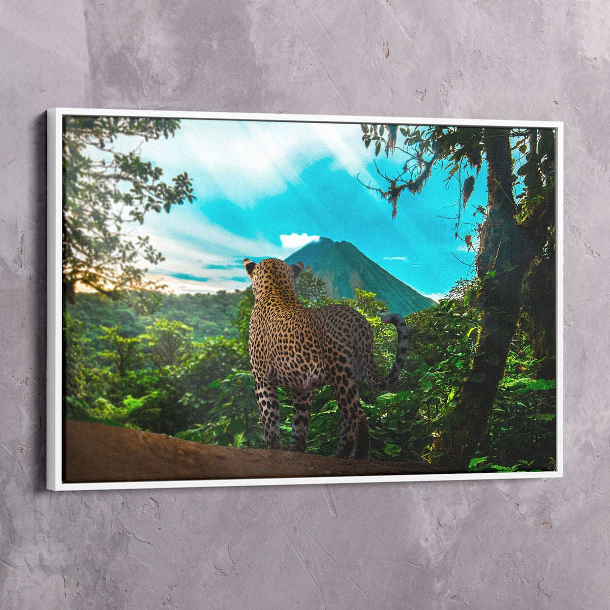 Becoming More Mountain Motivational Wall Art, alternate view by Impaktiv