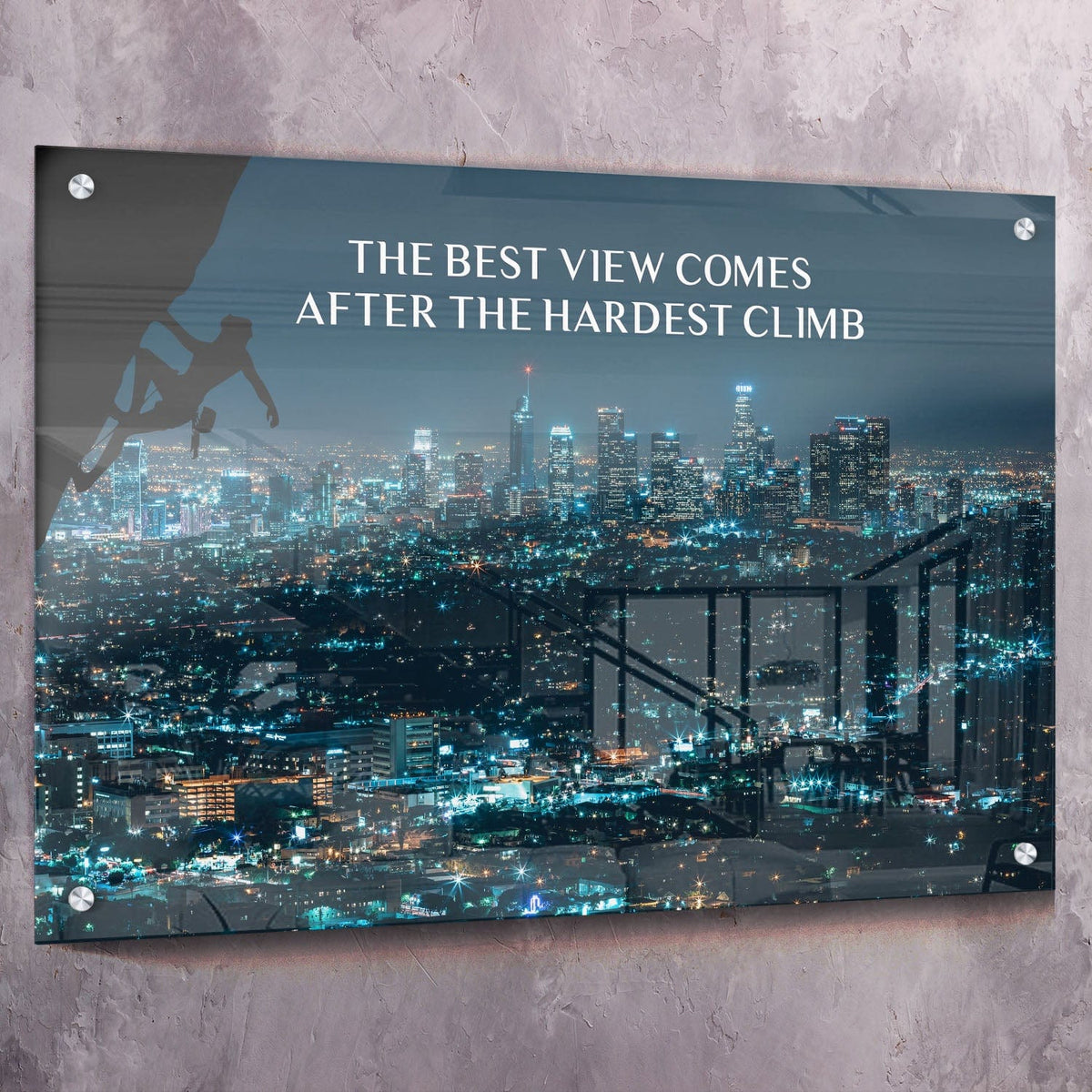 Best View Motivational Wall Art, alternate artwork view by Impaktiv