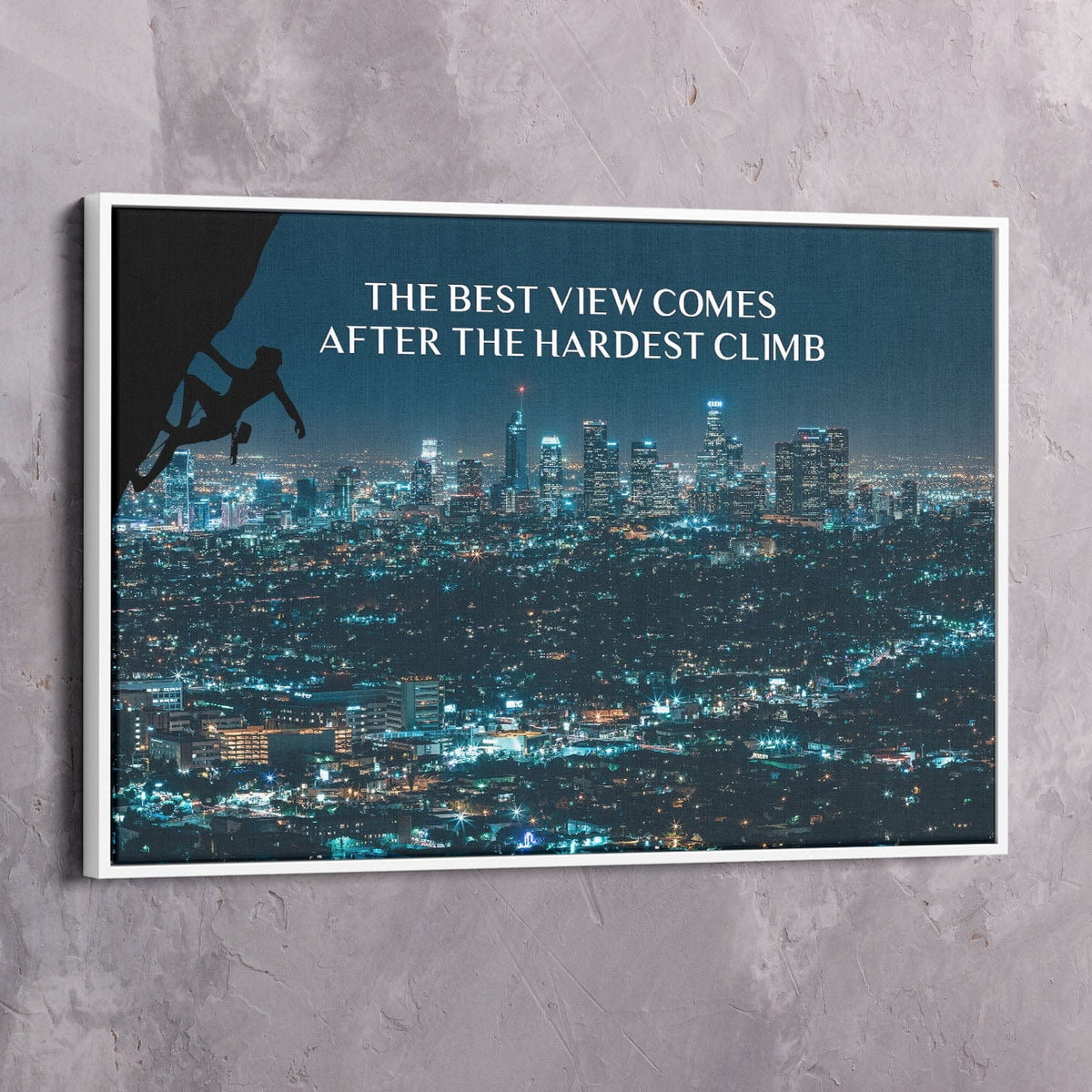 Best View Motivational Wall Art, alternate view by Impaktiv