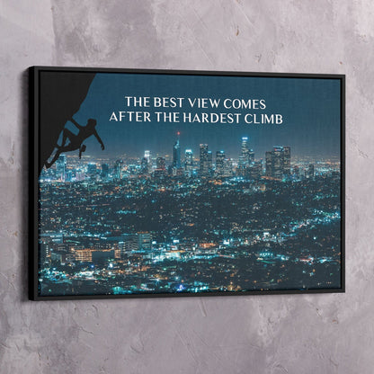 Best View Wall Art | Inspirational Wall Art Motivational Wall Art Quotes Office Art | Impaktiv Exclusive Canvas Art Landscape