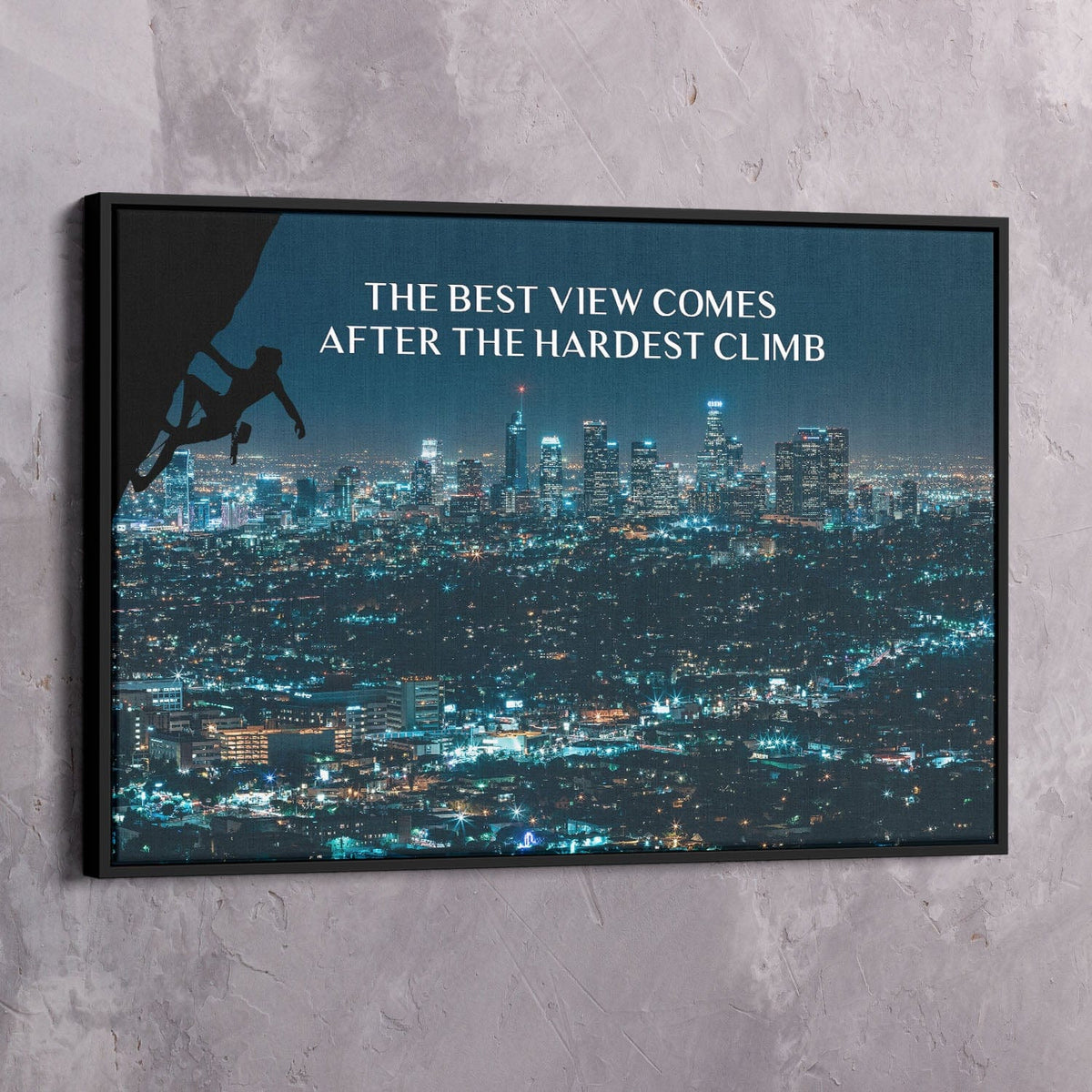Best View Motivational Wall Art, alternate view by Impaktiv