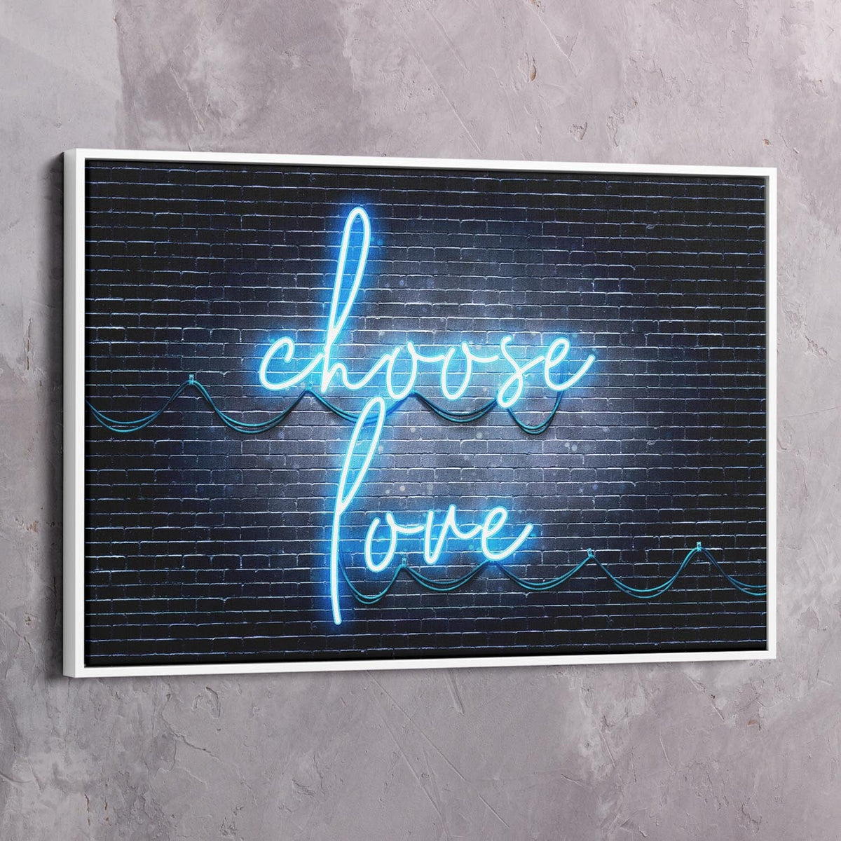 Choose Love Meaningful Wall Art, alternate view by Impaktiv