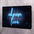 Choose Love Meaningful Wall Art, meaningful love wall art by Impaktiv
