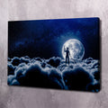 Cloud Paddle Boarding Adventure Wall Art, adventure wall art by Impaktiv