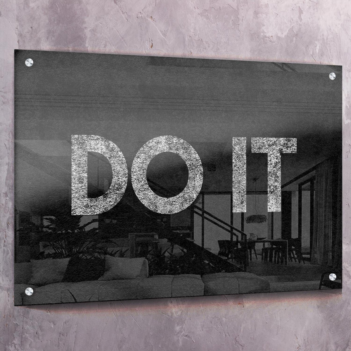 Do It Motivational Wall Art, alternate view by Impaktiv