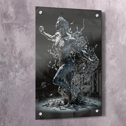 Empower Yourself: Breaking Free Wall Art | Impaktiv Exclusive Canvas Art Portrait