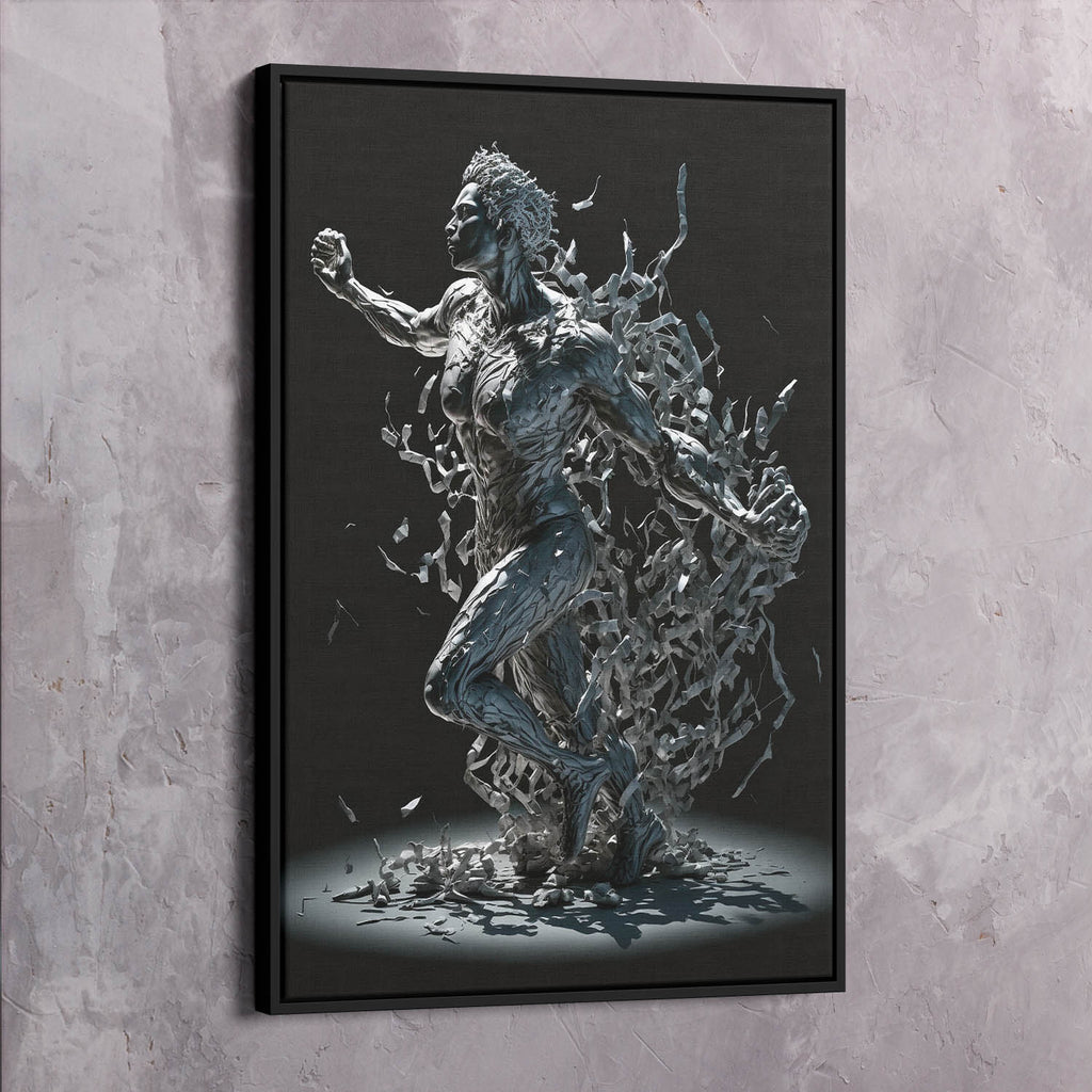 Break Free Limiting Beliefs Freedom Wall Art, alternate artwork view by Impaktiv