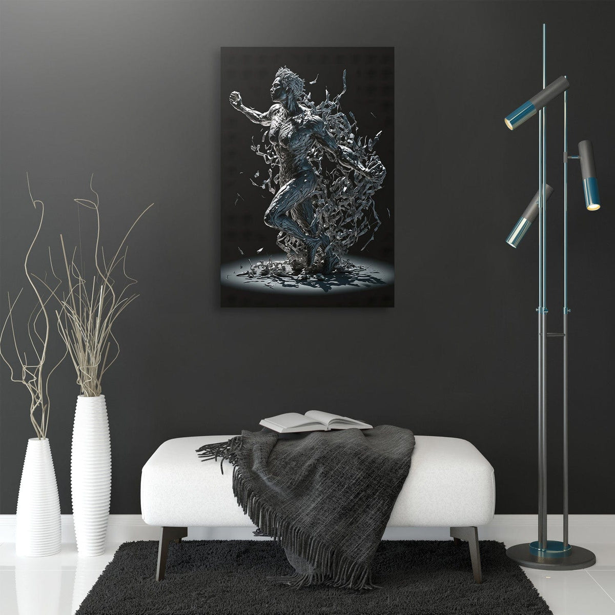 Break Free Limiting Beliefs Freedom Wall Art, alternate view by Impaktiv