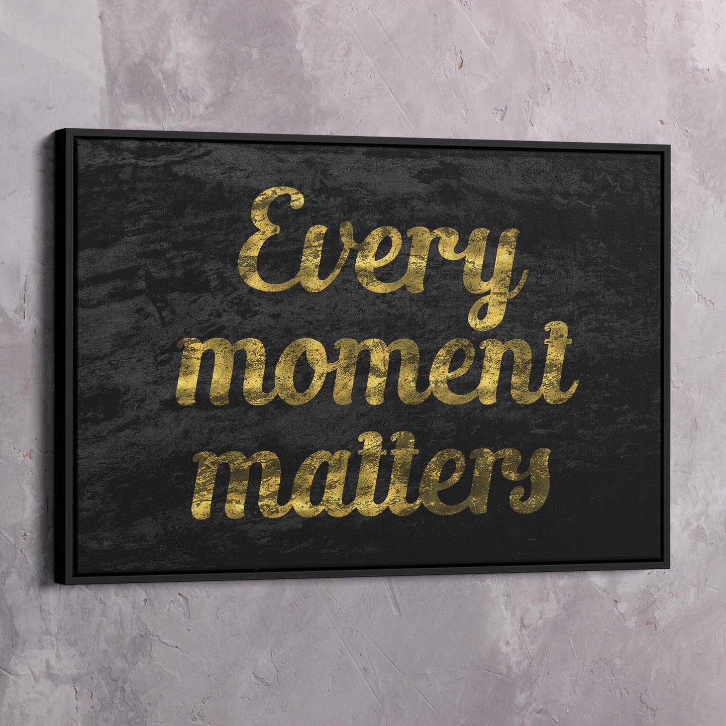 Every Moment Wall Art | Inspirational Wall Art Motivational Wall Art Quotes Office Art | Impaktiv Exclusive Canvas Art Landscape