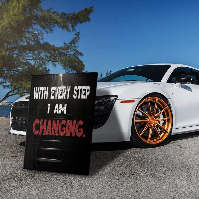 Every Step Motivational Wall Art, alternate view by Impaktiv
