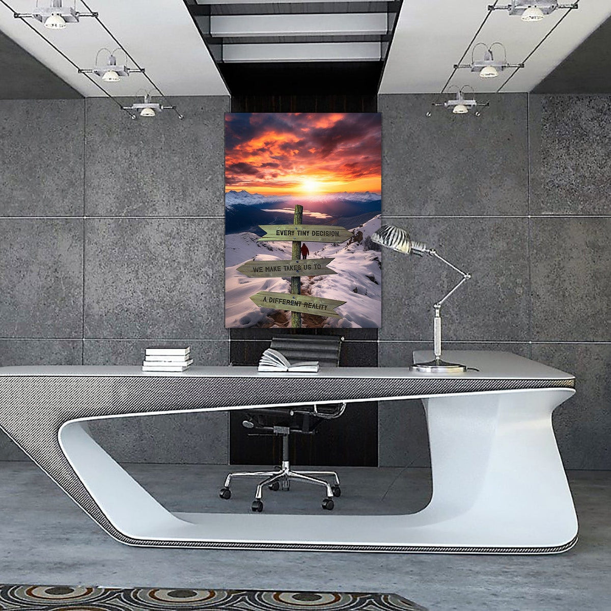 Every Tiny Decision "Crossroads of Destiny" Wall Art, alternate view by Impaktiv