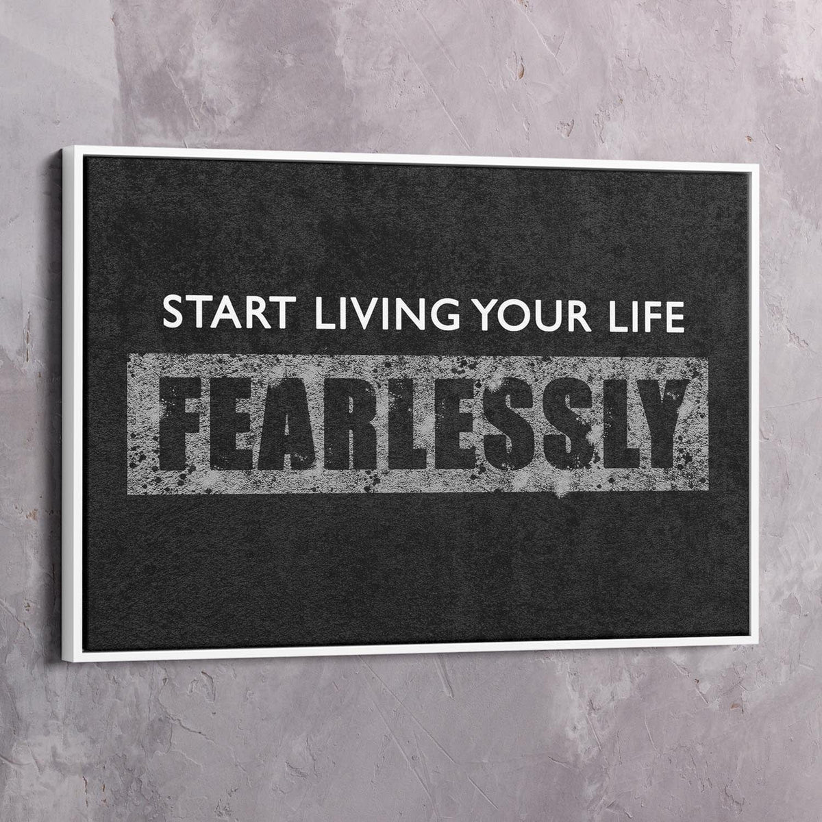 Fearlessly Motivational Wall Art, alternate view by Impaktiv