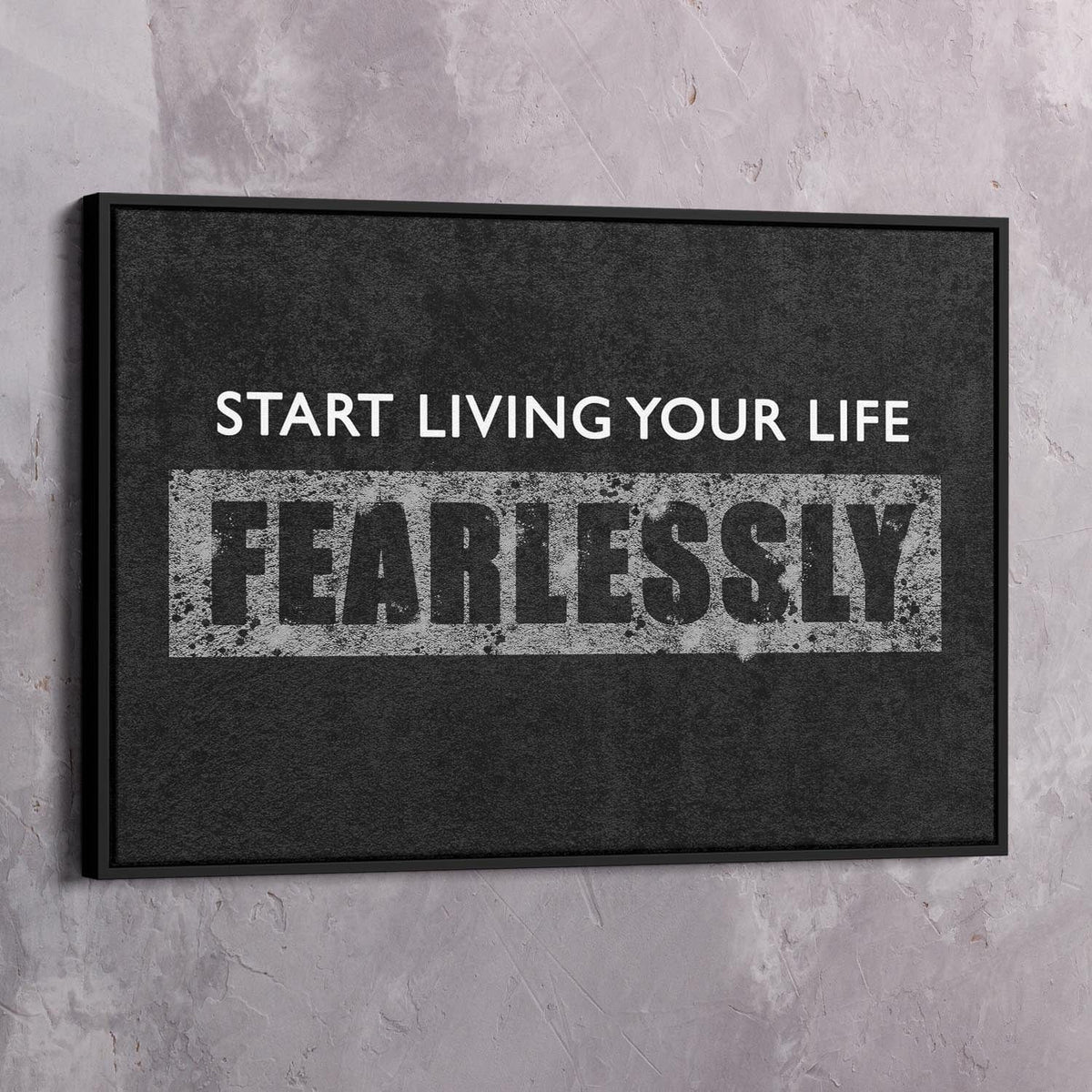 Fearlessly Motivational Wall Art, alternate view by Impaktiv