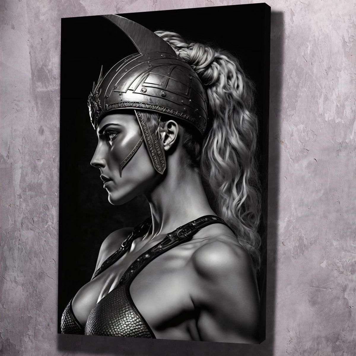 Female Warrior - You'll Never Win Your War Wall Art, alternate view by Impaktiv