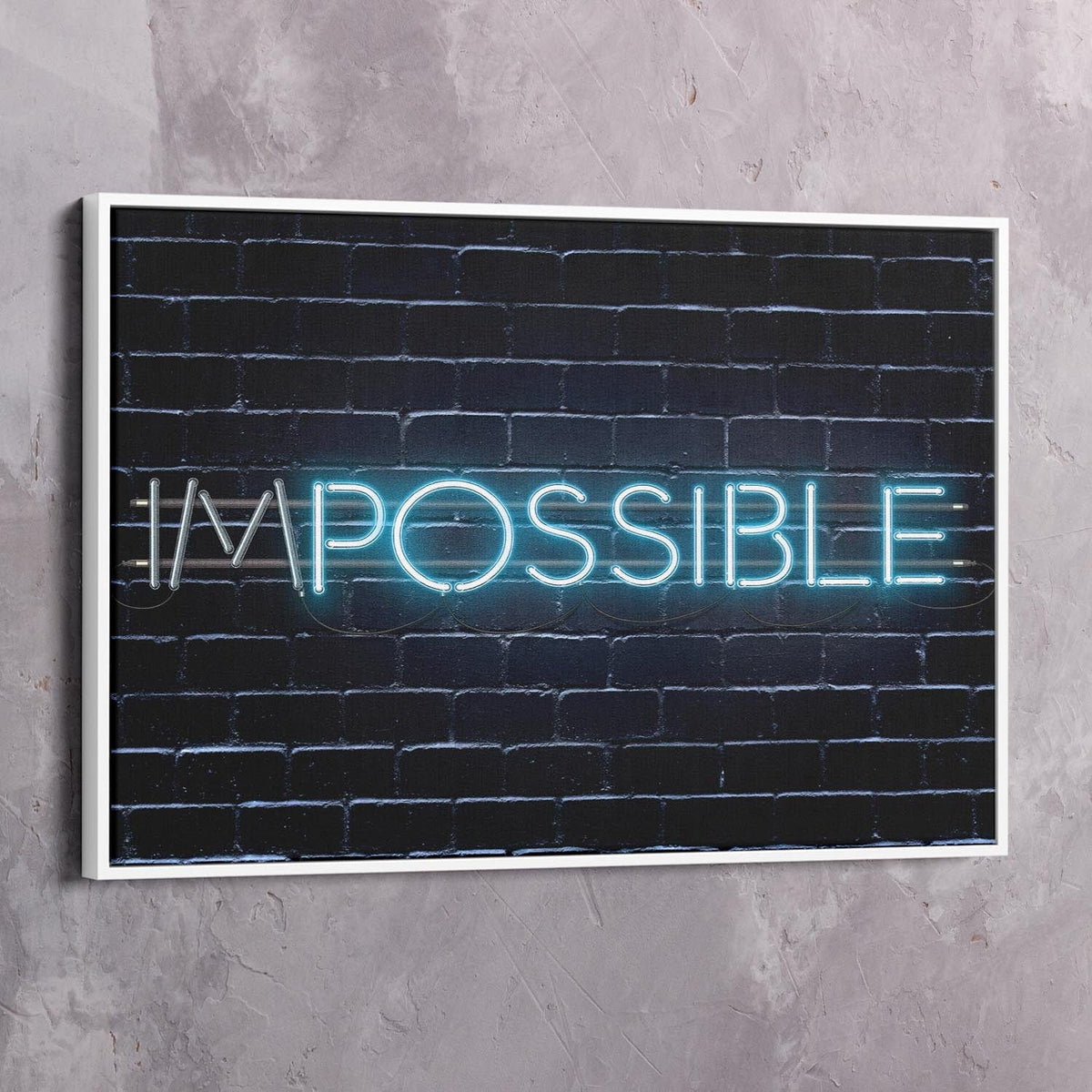 Impossible 2 Motivational Wall Art, alternate view by Impaktiv