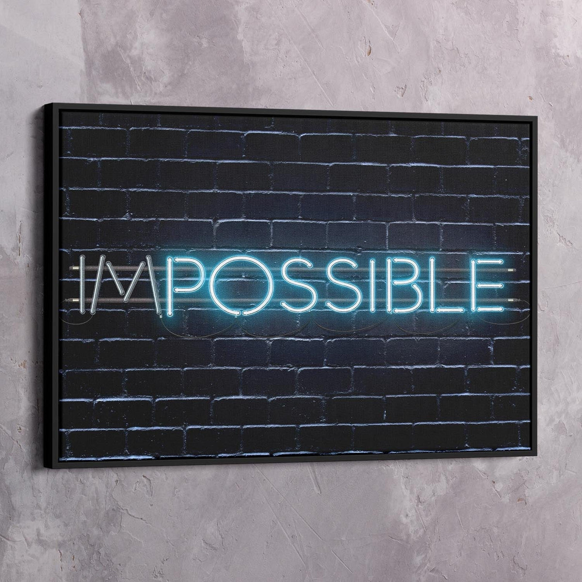 Impossible 2 Motivational Wall Art, alternate view by Impaktiv