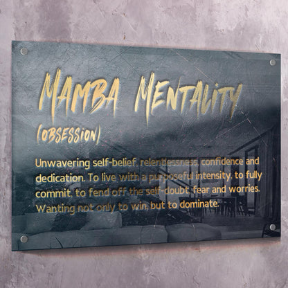 Kobe Bryant Wall Art | Mamba Mentality Wall Art | Impaktiv Canvas Art Landscape