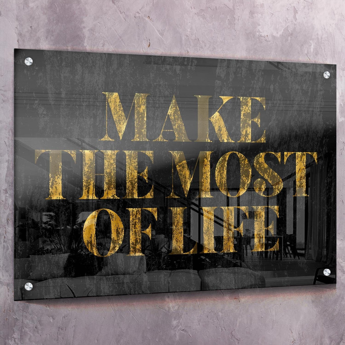 Make The Most Motivational Wall Art, alternate view by Impaktiv