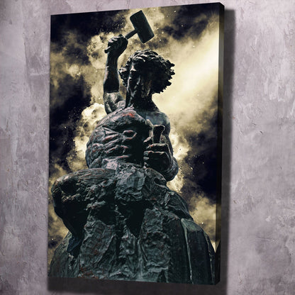 Motivational Wall Art - Struggles Shape You Wall Art | Impaktiv Canvas Art Portrait