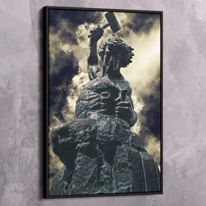 Motivational Wall Art - Struggles Shape You Wall Art | Impaktiv Canvas Art Portrait