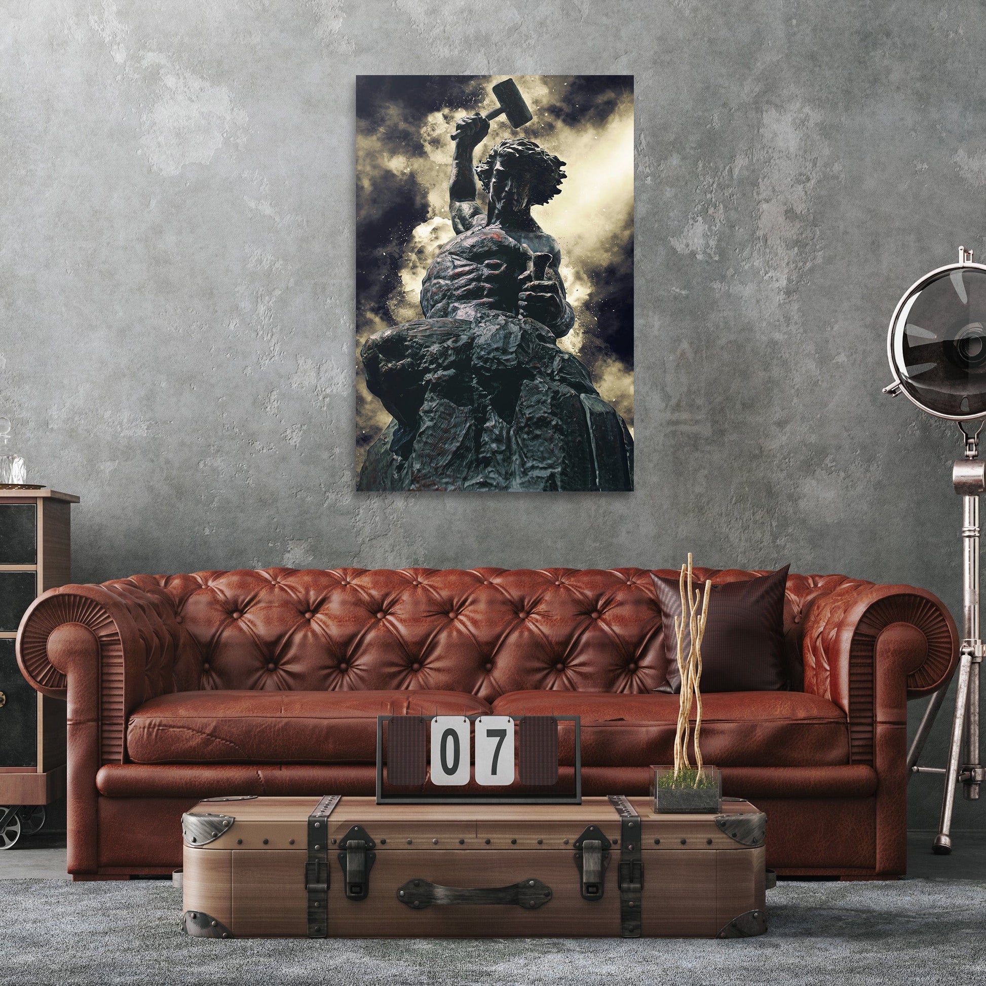 Motivational Wall Art - Struggles Shape You Wall Art | Impaktiv Canvas Art Portrait