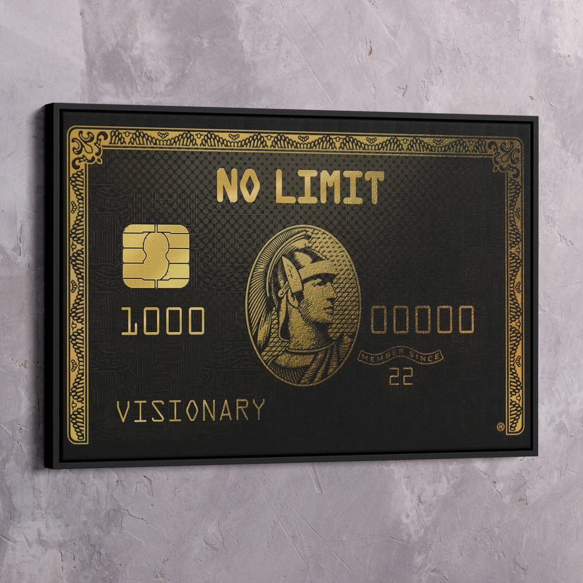 No Limit Visionary Entrepreneur Wall Art, alternate artwork view by Impaktiv