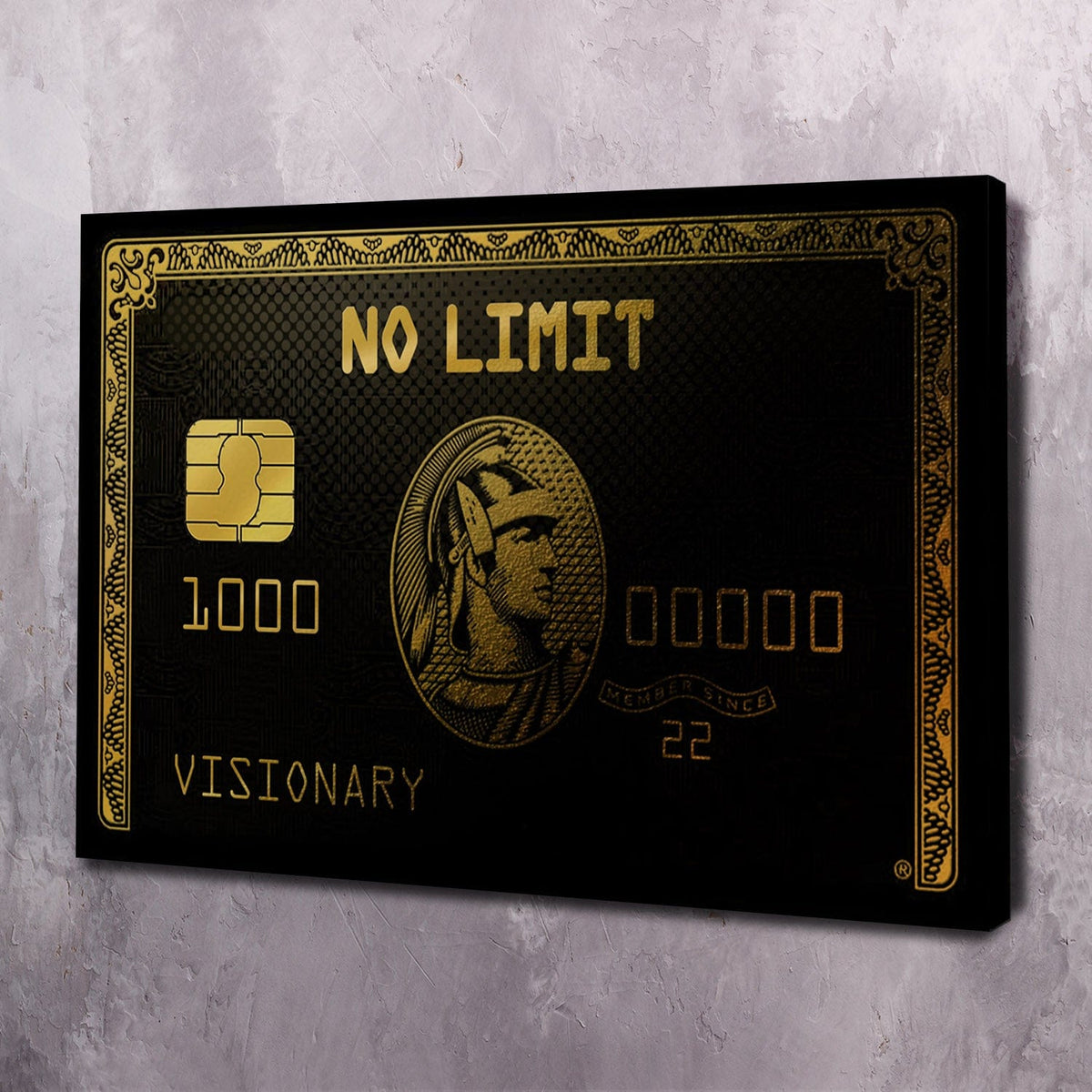 No Limit Visionary Entrepreneur Wall Art, motivational wall art by Impaktiv