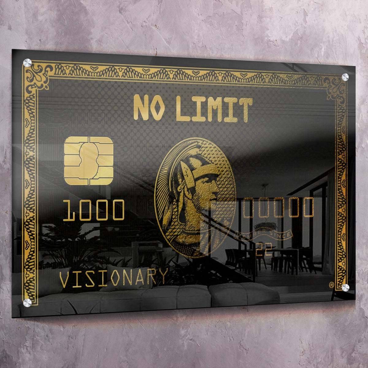 No Limit Visionary Entrepreneur Wall Art, alternate artwork view by Impaktiv