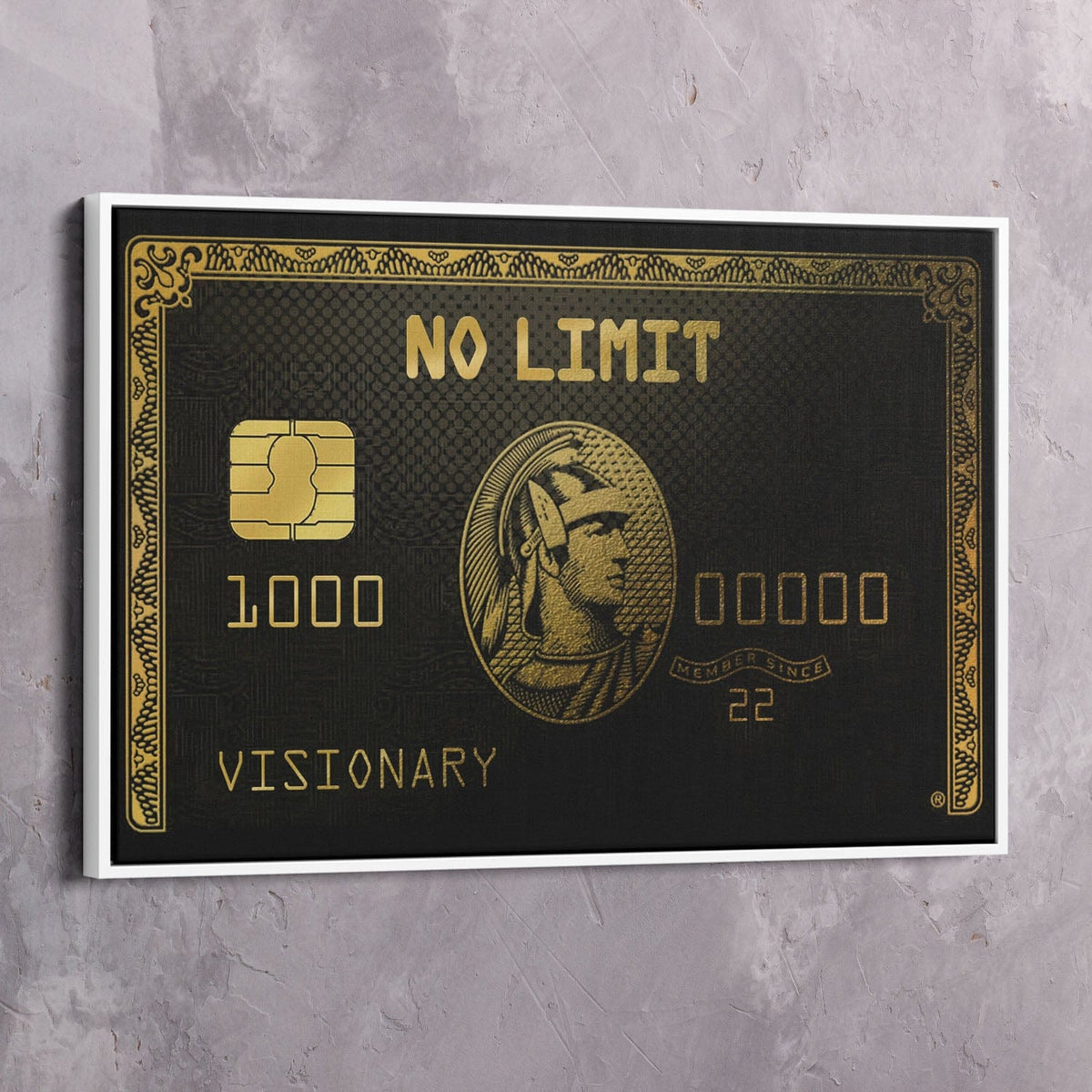 No Limit Visionary Entrepreneur Wall Art, alternate view by Impaktiv